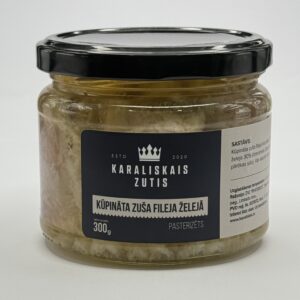 Kūpināts Karaliskais zutis želajā bez ādas 300g